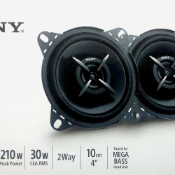 Sony XS-FB102E Mega Bass 10 cm (4) 2-Way Coaxial Car Speaker Sony XS-FB102E Mega Bass 10 cm (4) 2-Way Coaxial Car Speaker