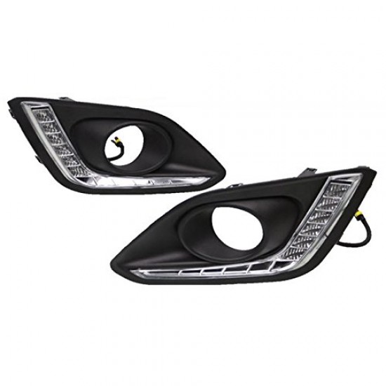 Maruti Suzuki Swift LED Front DRL Lights (2014-2016)