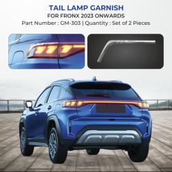 Maruti Suzuki Fronx Tail Light Chrome Garnish  Maruti Suzuki Fronx Tail Light Chrome Garnish