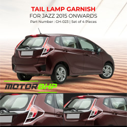 Honda Jazz Tail Lamp Garnish (2015-Onwards) Honda Jazz Tail Lamp Garnish (2015-Onwards)
