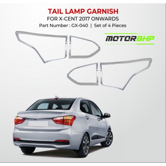 Hyundai Xcent Tail Lamp Garnish (2017 Onwards)
