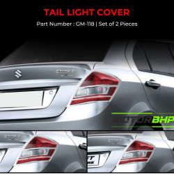 Maruti Suzuki Dzire Tail Lamp Chrome Garnish (2015-2016)  Maruti Suzuki Dzire Tail Lamp Chrome Garnish (2015-2016)