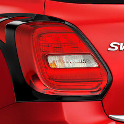 Maruti Suzuki Swift Black Tail Light Chrome (2018-Onwards)  Maruti Suzuki Swift Black Tail Light Chrome (2018-Onwards)