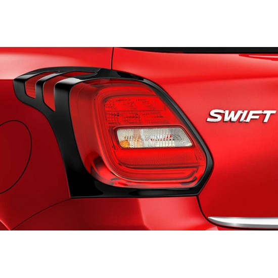 Maruti Suzuki Swift Black Tail Light Chrome (2018-Onwards) 