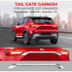 Nissan Magnite Tail Gate Garnish Chrome (2021-onwards)