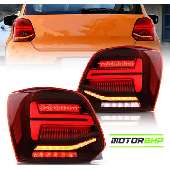 Volkswagen Polo Audi Q2 Style LED Tail Light Matrix Indicator (2010-2018)