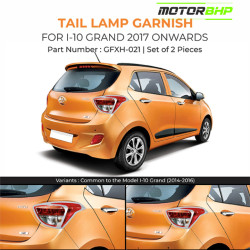 Hyundai i10 Tail Lamp Chrome Garnish  Hyundai i10 Tail Lamp Chrome Garnish