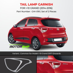Hyundai i10 grand (2014-2016) Tail Lamp Garnish Hyundai i10 grand (2014-2016) Tail Lamp Garnish