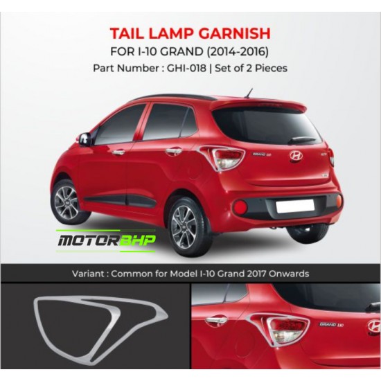 Hyundai i10 grand (2014-2016) Tail Lamp Garnish