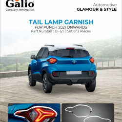 Tata Punch Tail Lamp Chrome Garnish  Tata Punch Tail Lamp Chrome Garnish