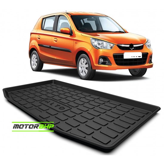 GFX Maruti Suzuki Alto K10 Trunk Boot Mat Black (2014-Onwards)