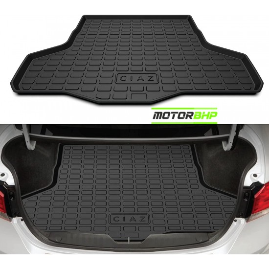 GFX Maruti Suzuki Ciaz Trunk Boot Mat Black (2014-Onwards)