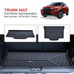 Maruti Suzuki Fronx Trunk Mat Black   Maruti Suzuki Fronx Trunk Mat Black