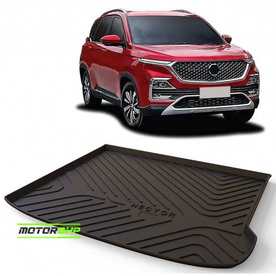 GFX MG Hector Trunk Boot Mat Black (2019-Onwards)