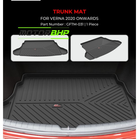 Hyundai Verna Trunk Mat (2020-Onwards)
