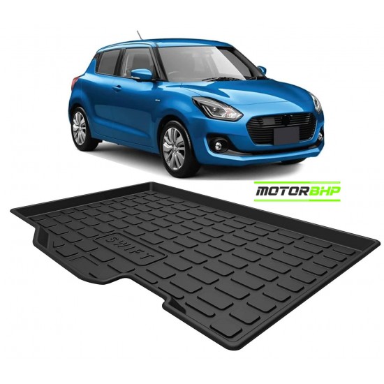 GFX Maruti Suzuki Swift Trunk Boot Mat Black (2018-Onwards)