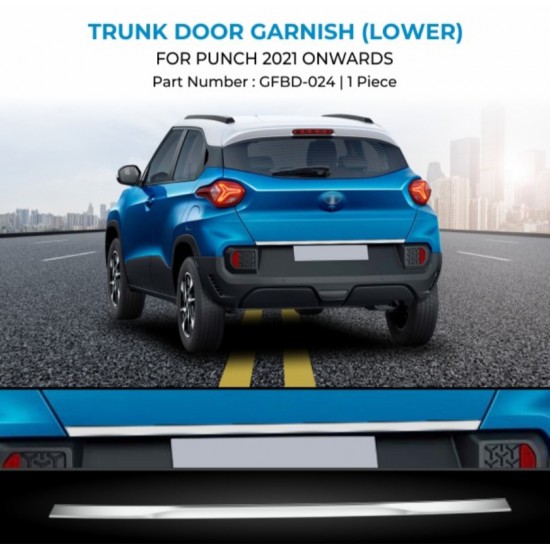 Tata Punch Trunk Door Garnish Lower (2021 Onwards)