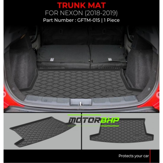 Tata Nexon Trunk Boot Mat (2018-2019)