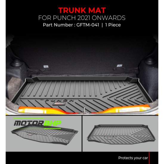 Tata Punch Trunk Boot Mat (2021-Onwards)