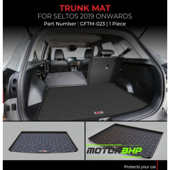 Kia Seltos Trunk Boot Mat (2019 Onwards)