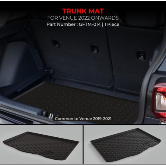  Hyundai Venue Trunk Boot Mat (2022-Onwards)