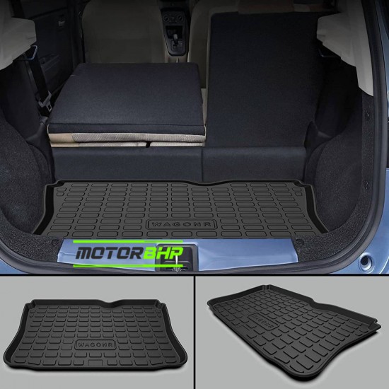 GFX Maruti Suzuki WagonR Trunk Boot Mat Black (2019-Onwards)