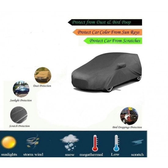 Honda City 2009-2013 Body Protection Waterproof Car Cover (Grey)