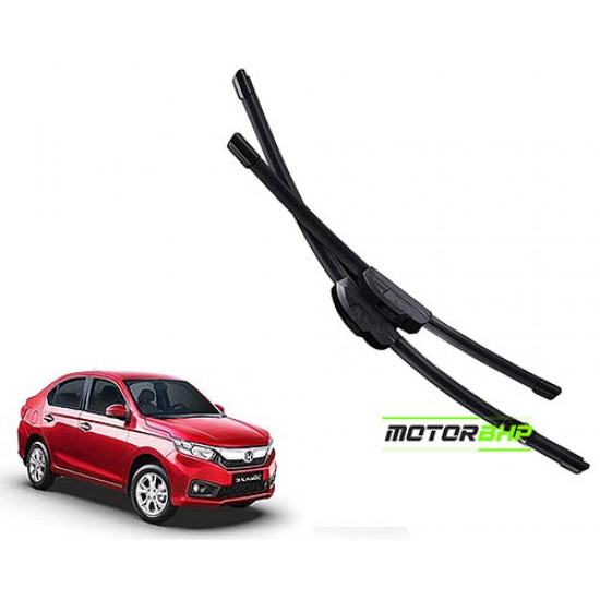  STARiD Wiper Blade Framless For Honda Amaze (Size 22' and 14'' ) Black