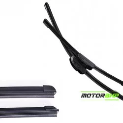  STARiD Wiper Blade Framless For Mahindra XUV 300(Size 24'' and 16'' ) Black