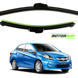 STARiD Wiper Blade Framless For Honda Amaze (Size 22' and 16'' ) Black  STARiD Wiper Blade Framless For Honda Amaze (Size 22' and 16'' ) Black