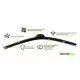  STARiD Wiper Blade Frameless For Tata Zest (Size 22''and 16'' ) Black