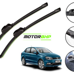 STARiD Wiper Blade Frameless For Volkswagen Ameo (Size 24' and 16'' ) Black  STARiD Wiper Blade Frameless For Volkswagen Ameo (Size 24' and 16'' ) Black