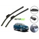  STARiD Wiper Blade Frameless For Volkswagen Ameo (Size 24' and 16'' ) Black