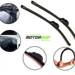  STARiD Wiper Blade Framless For Tata Safari Storme (Size 24''and 20'' ) Black