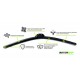  STARiD Wiper Blade Framless For Honda City New (Size 24' and 14'' ) Black