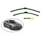  STARiD Wiper Blade Framless For Honda City New (Size 24' and 14'' ) Black