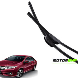 STARiD Wiper Blade Framless For Honda City (Size 22' and 14'' ) Black  STARiD Wiper Blade Framless For Honda City (Size 22' and 14'' ) Black