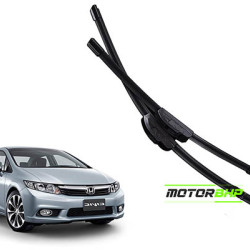 STARiD Wiper Blade Framless For Honda Civic (Size 26' and 14'' ) Black  STARiD Wiper Blade Framless For Honda Civic (Size 26' and 14'' ) Black
