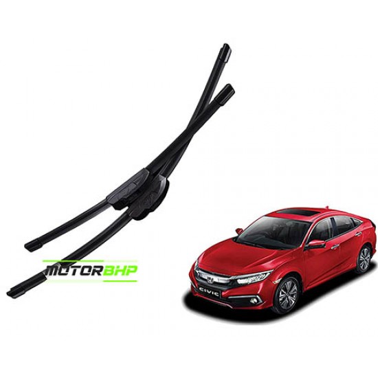  STARiD Wiper Blade Framless For Honda Civic New (Size 26' and 16'' ) Black