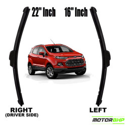 STARiD Wiper Blade Framless For Ford Ecosport (Size 22'' and 16'' ) Black  STARiD Wiper Blade Framless For Ford Ecosport (Size 22'' and 16'' ) Black