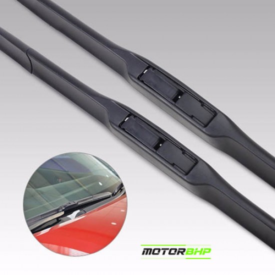  STARiD Wiper Blade Framless For Ford Figo Aspire (Size 24'' and 16'' ) Black