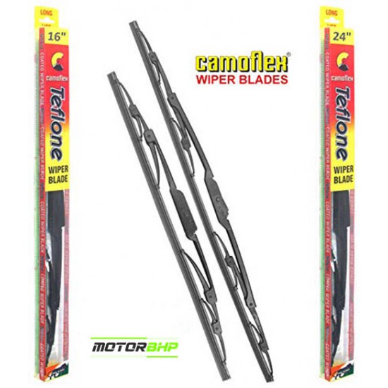  STARiD Wiper Blade Framless For MG Hector (Size 24'' and 16'' ) Black