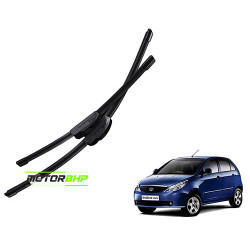 STARiD Wiper Blade Frameless For Tata Indica Vista (Size 24''and 16'' ) Black  STARiD Wiper Blade Frameless For Tata Indica Vista (Size 24''and 16'' ) Black