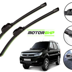 STARiD Wiper Blade Framless For Tata Safari Storme (Size 24''and 20'' ) Black  STARiD Wiper Blade Framless For Tata Safari Storme (Size 24''and 20'' ) Black