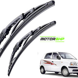 STARiD Wiper Blade Framless For Hyundai Santro Xing (Size 24' and 16'' ) Black  STARiD Wiper Blade Framless For Hyundai Santro Xing (Size 24' and 16'' ) Black