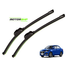 Wiper Blade Framless For Maruti Suzuki Dzire (Size 21' and 19'' ) Black