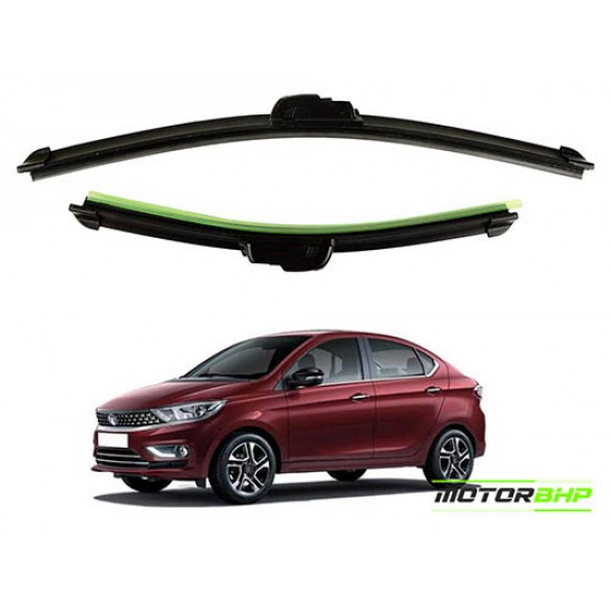  STARiD Wiper Blade Frameless For Tata Tigor (Size 22''and 16'' ) Black