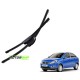  STARiD Wiper Blade Frameless For Tata Zest (Size 23''and 12'' ) Black