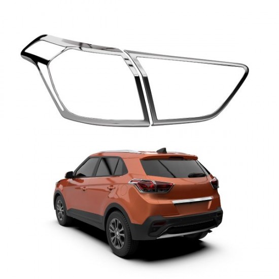Hyundai Creta Tail Light Chrome Cover (2015-2019)
