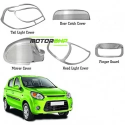  Maruti Suzuki Alto 800 2019 Chrome Accessories Combo Kit  (Set of 5 items) 